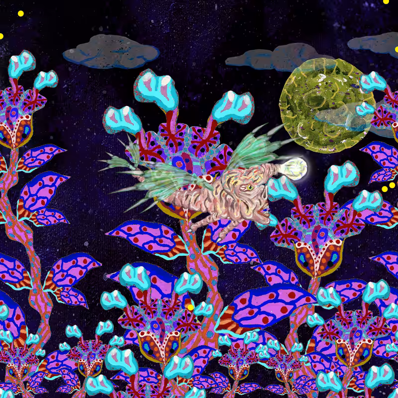 Fireflies and Flower Gardens #14