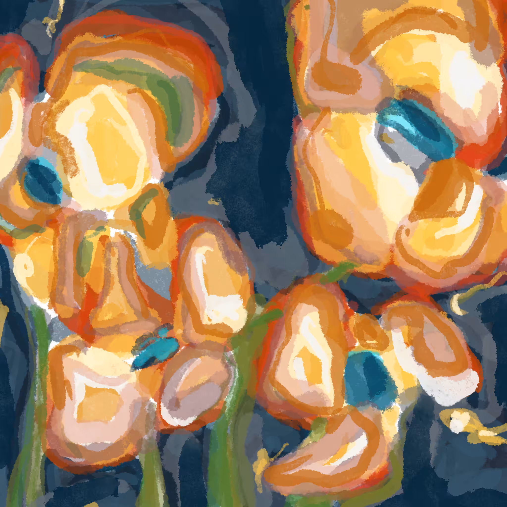 //nocturnalAbstracts: florals 6