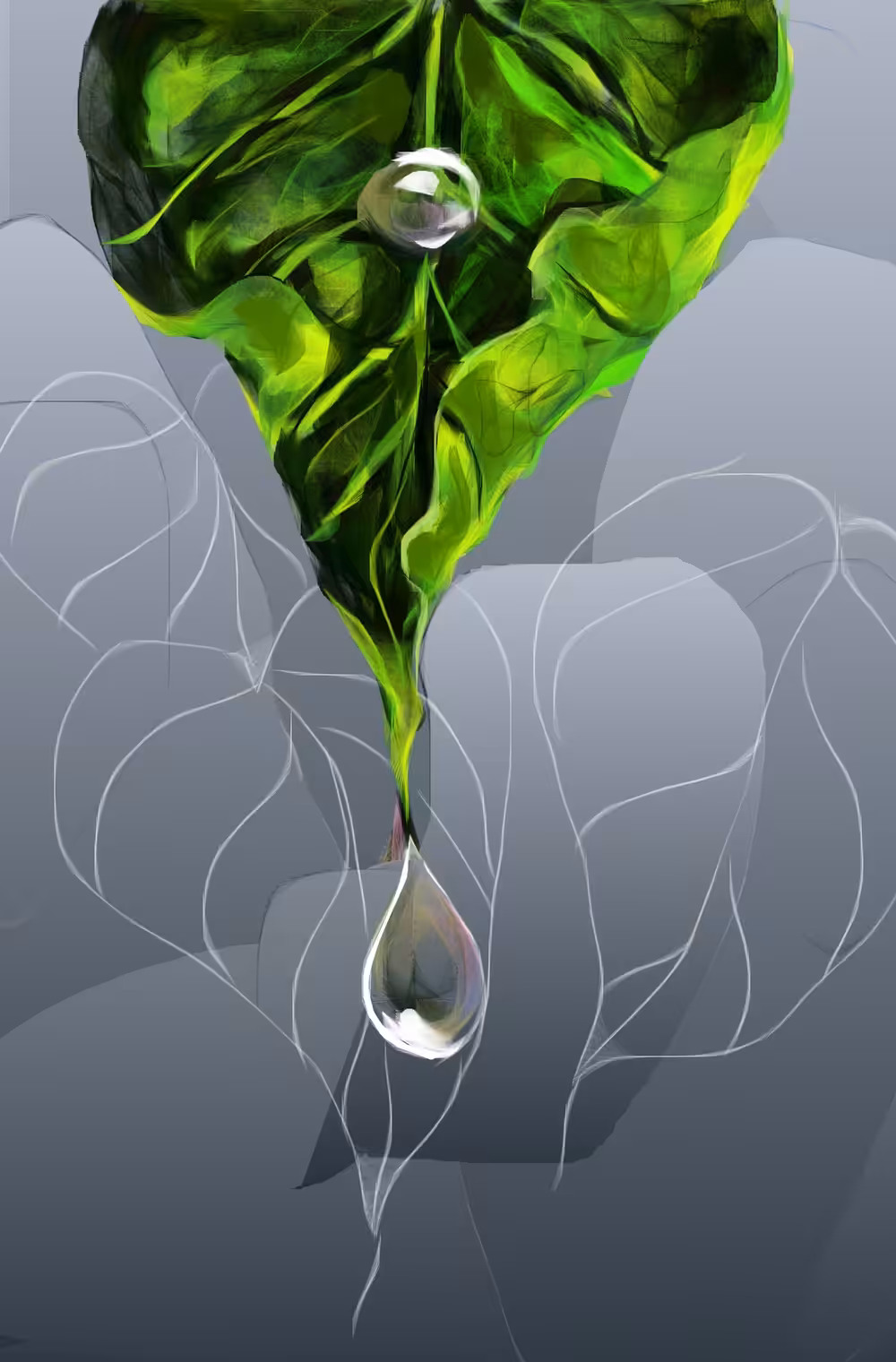 The dewdrop