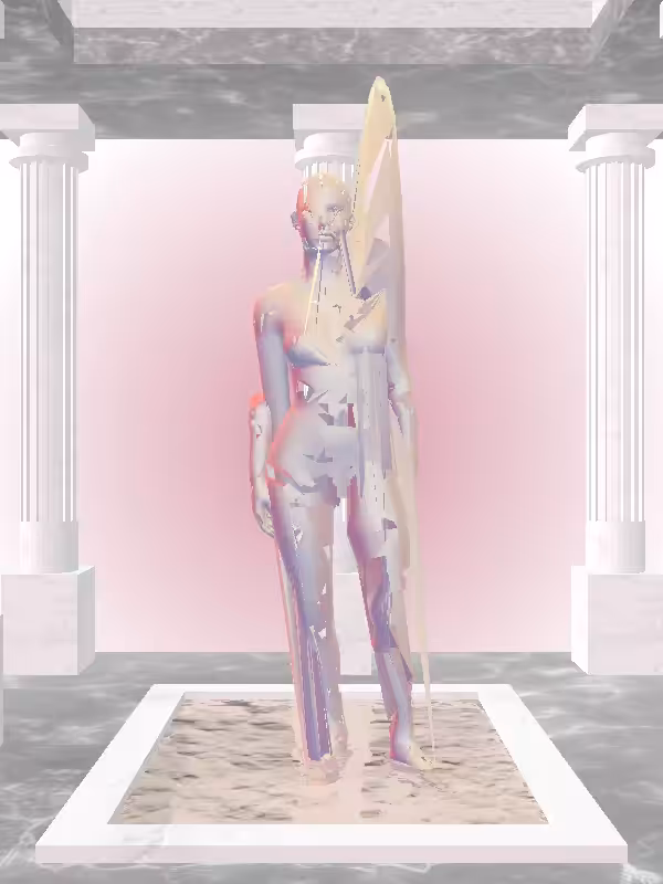 HeavenComputer: The Plotting Multichrome Haze Woman #7397