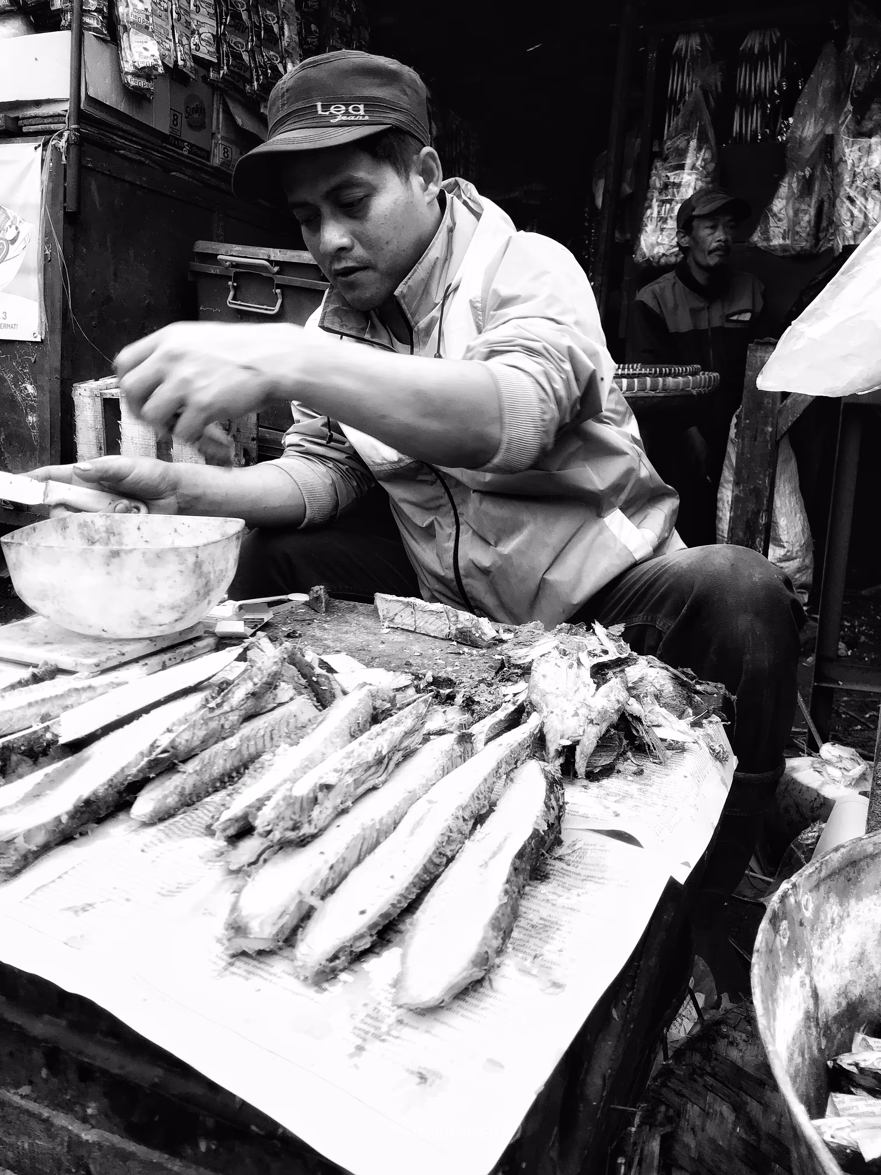 A Fish Seller 