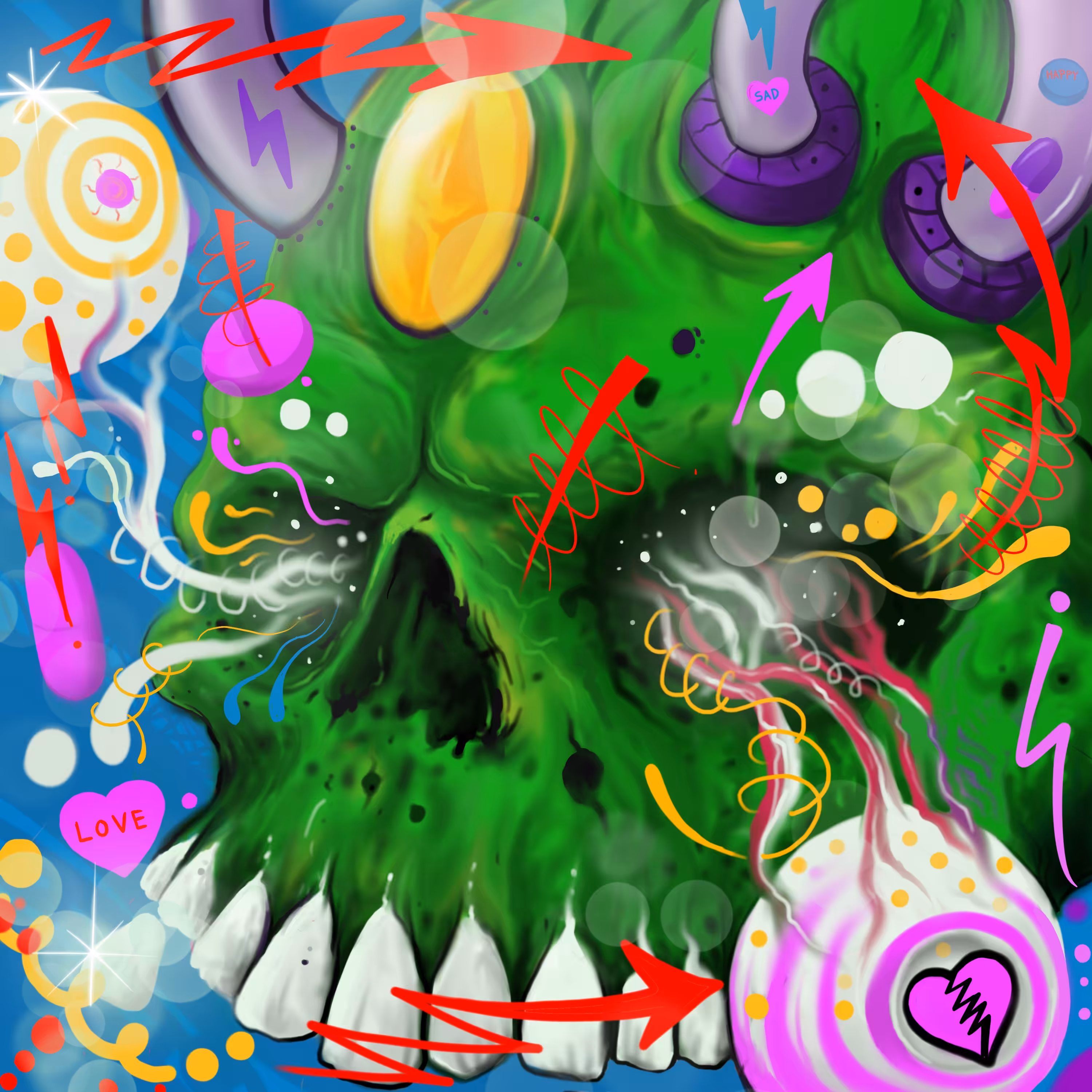 skull bad trip