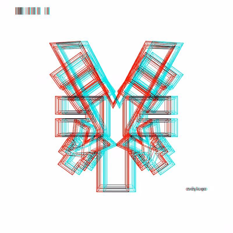 anaglyph - CRYPTO EMBLEM _1 #2