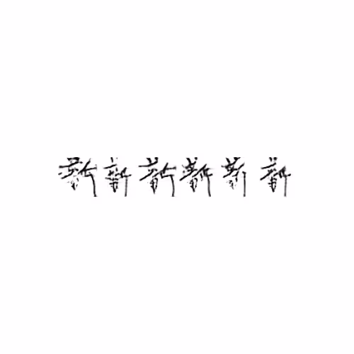 新 : New