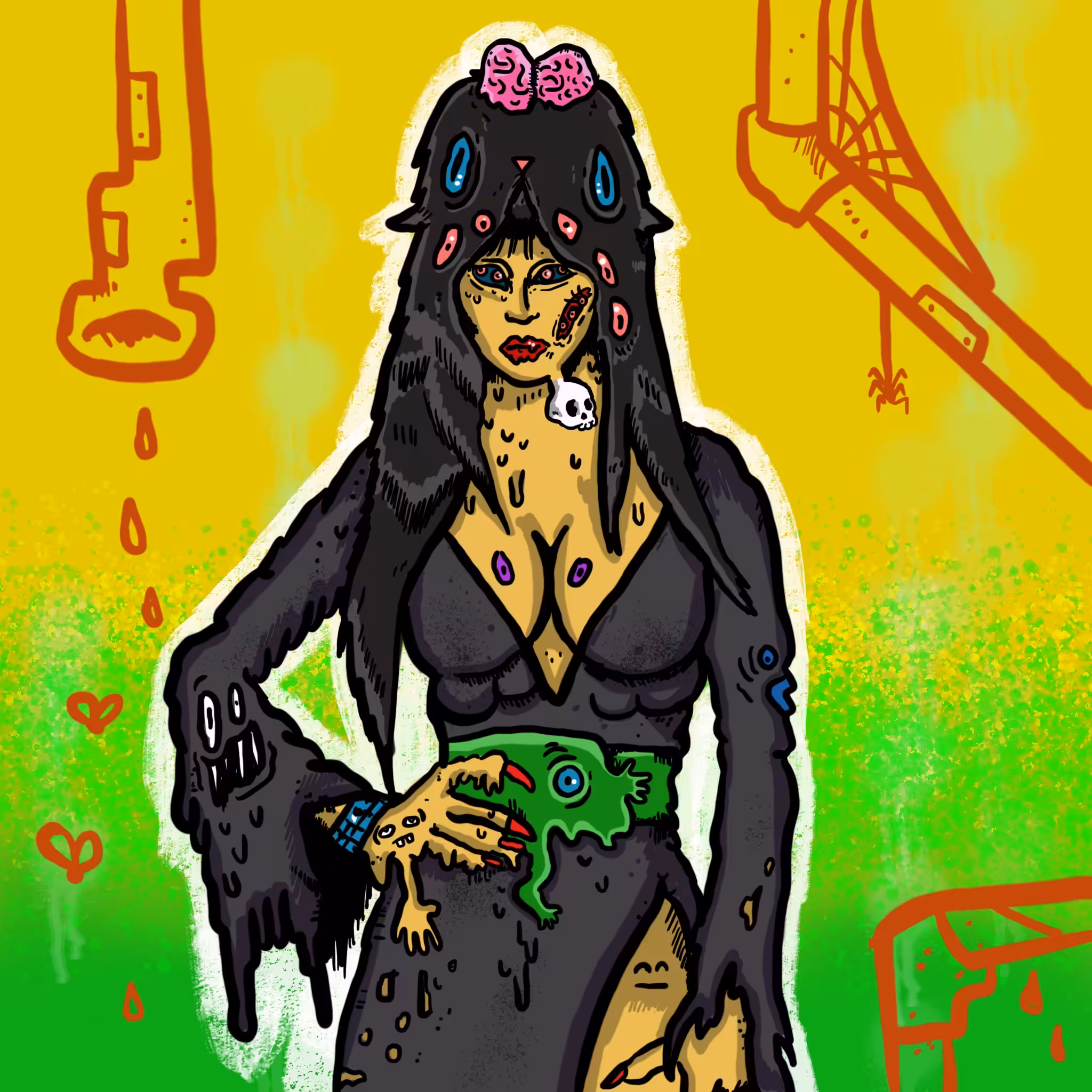 Crypto Carnies Vol 3: Escape Through the Sewer: Toxic Elvira