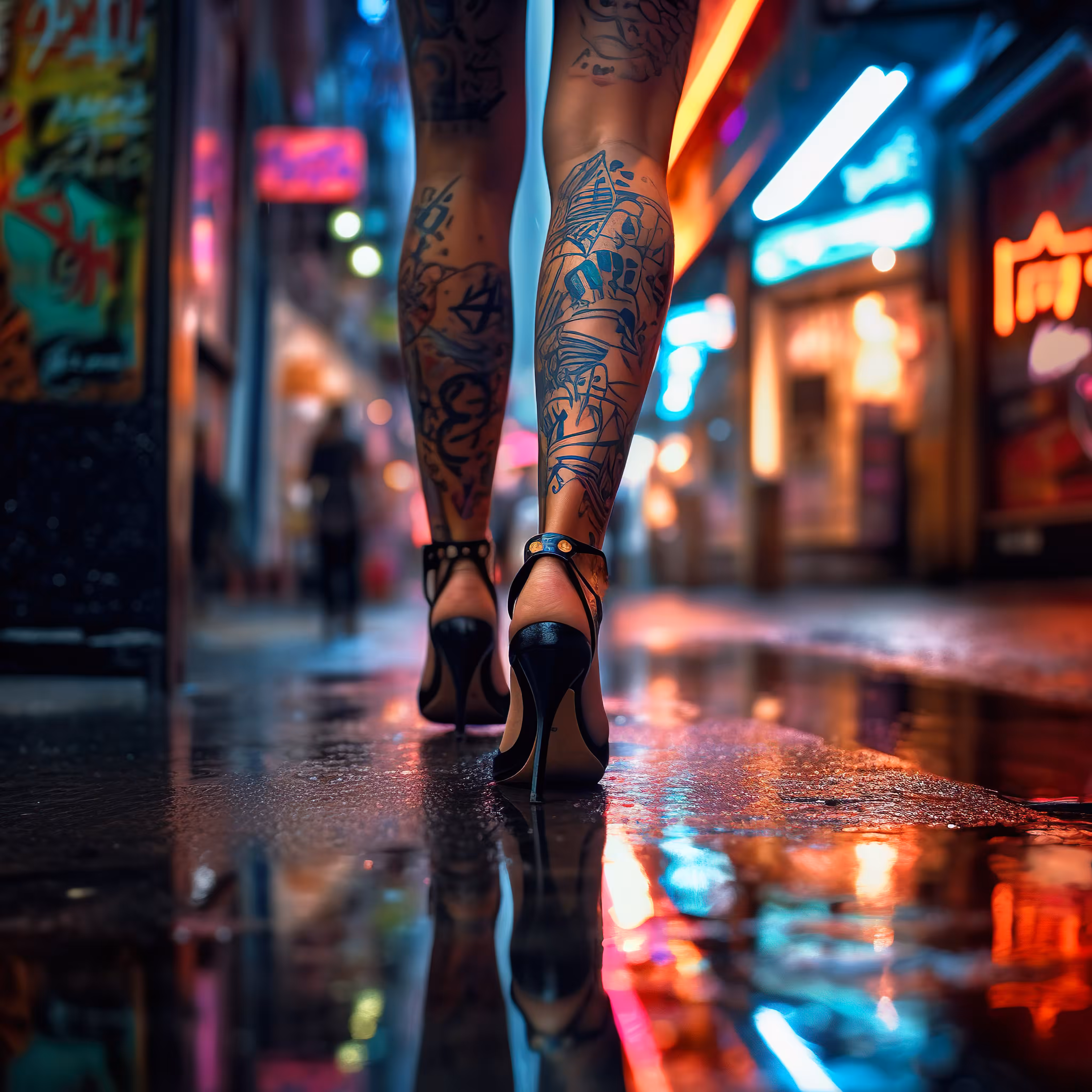 #01 | street | a rainy night in the city