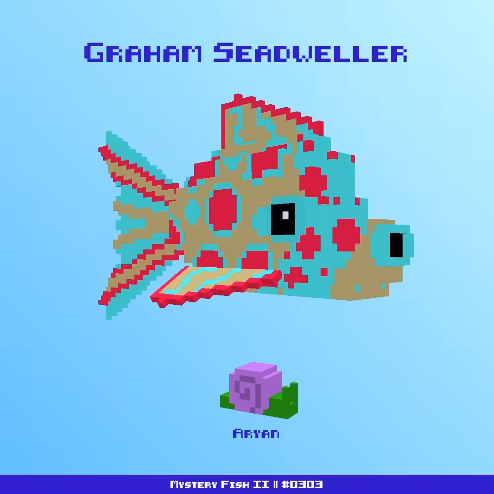 Graham Seadweller :: Mystery Fish 0303/1000 