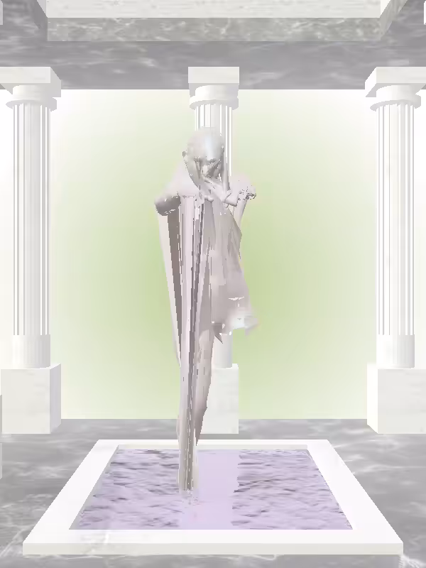 HeavenComputer: The Undying Matte Ivory Woman #7048
