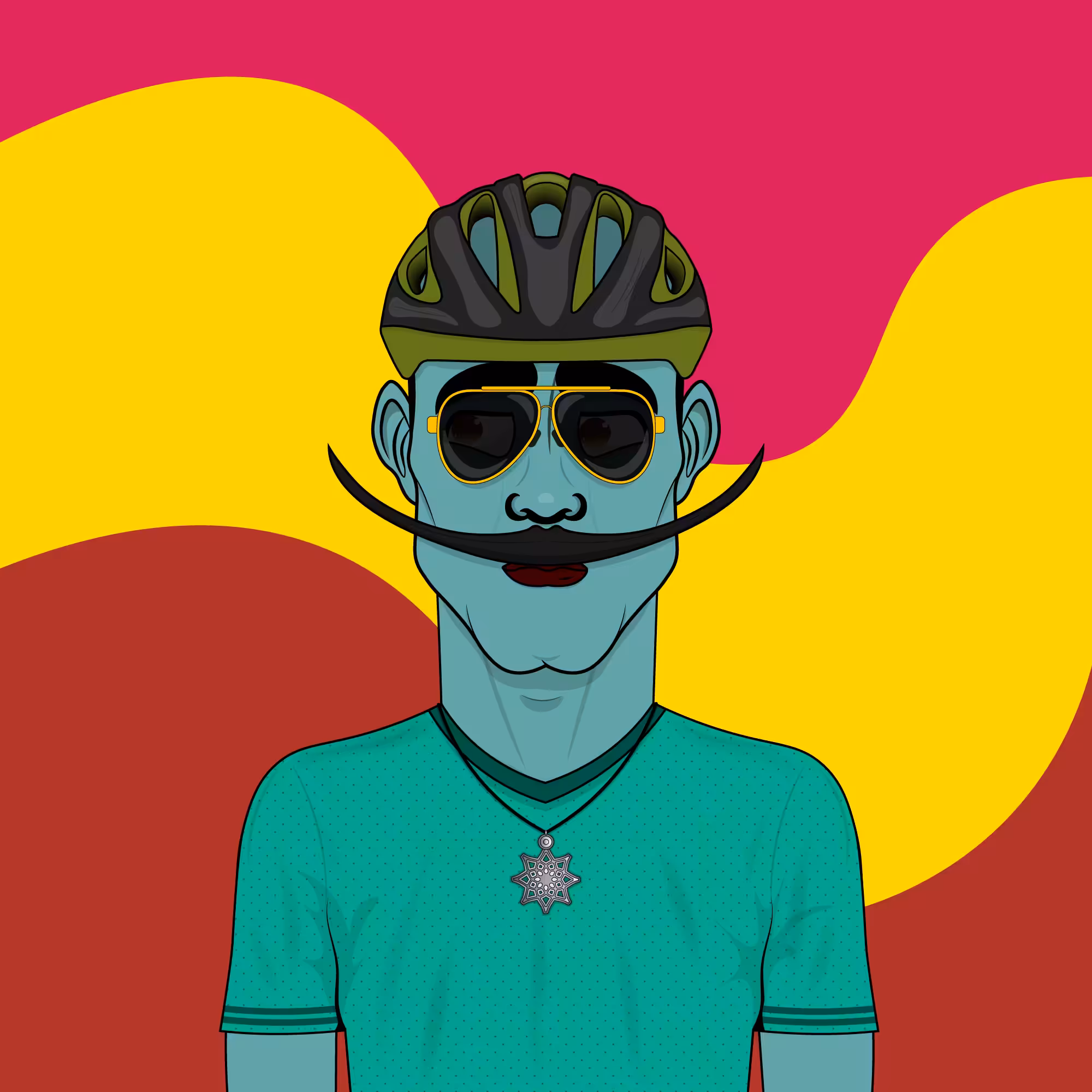 Mustachioed #189