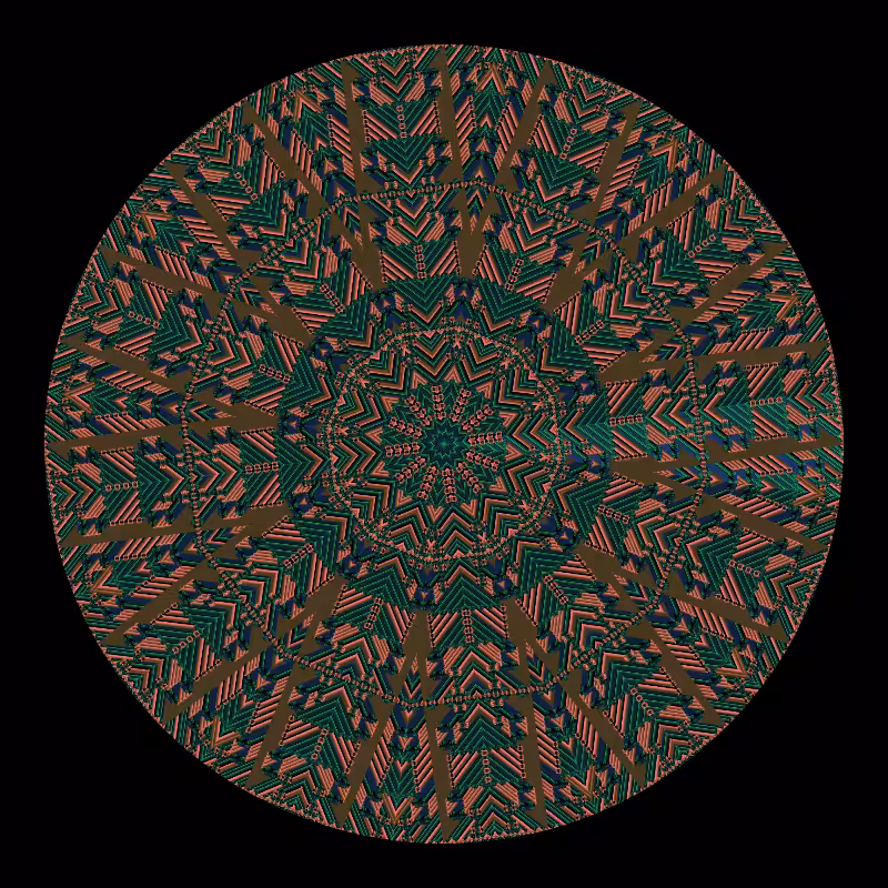 Binary kaleidoscope #187