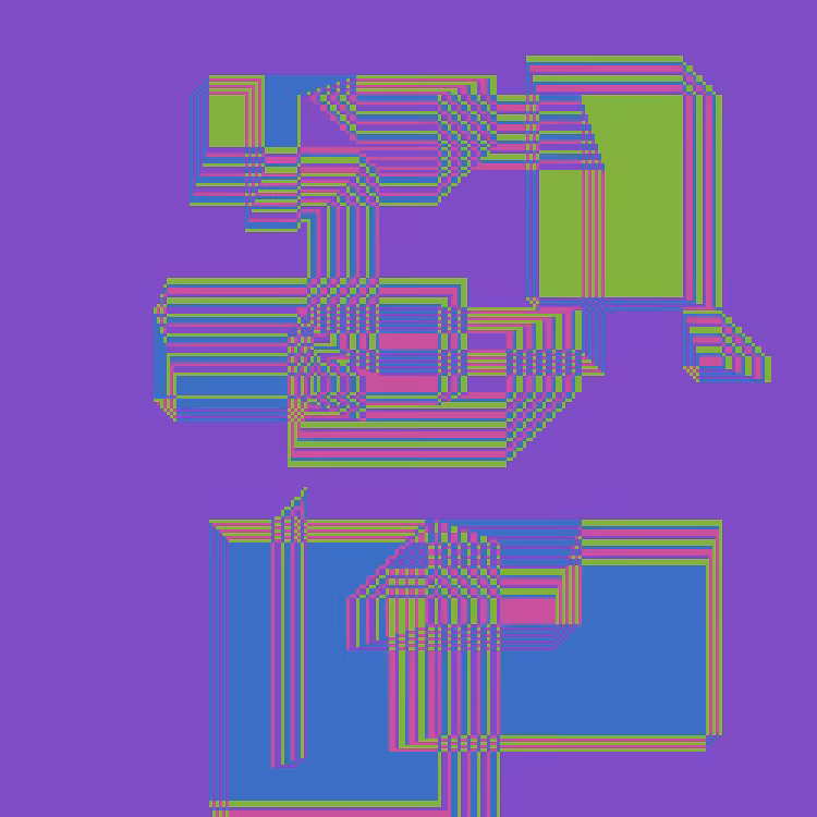Superimposed Rectangles #41