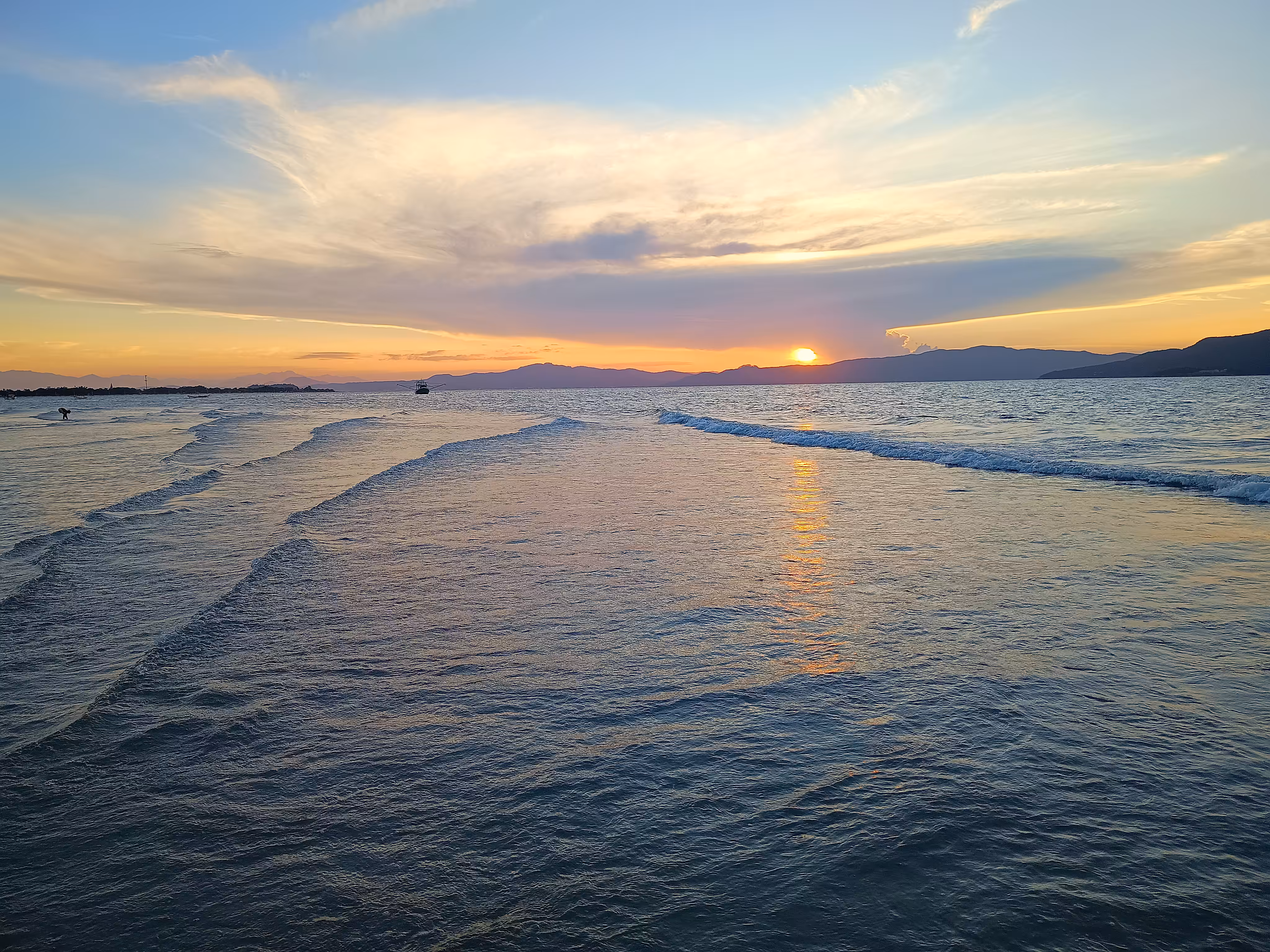 Colorful sunset