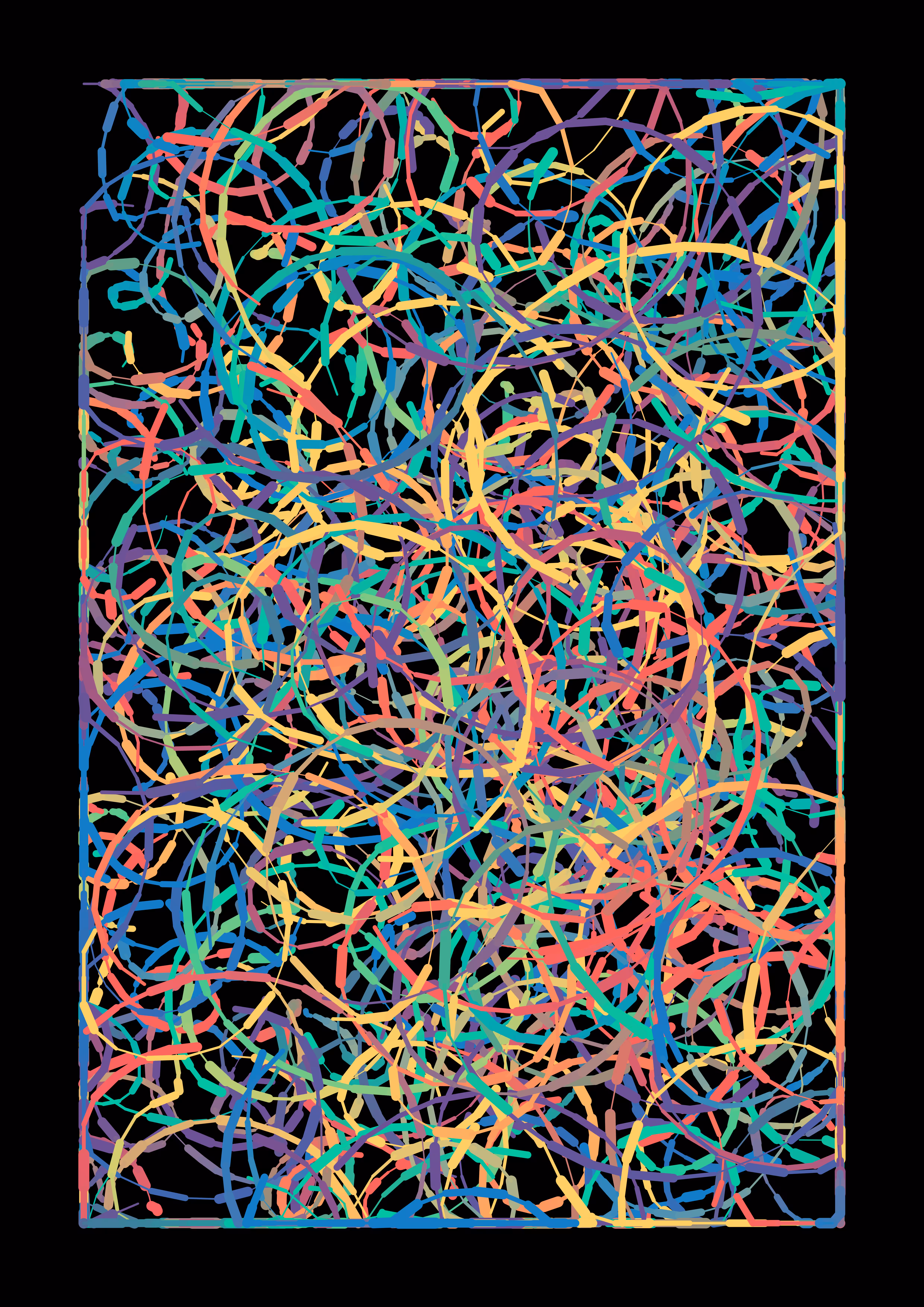 Code & Art: Confetti Storm #1