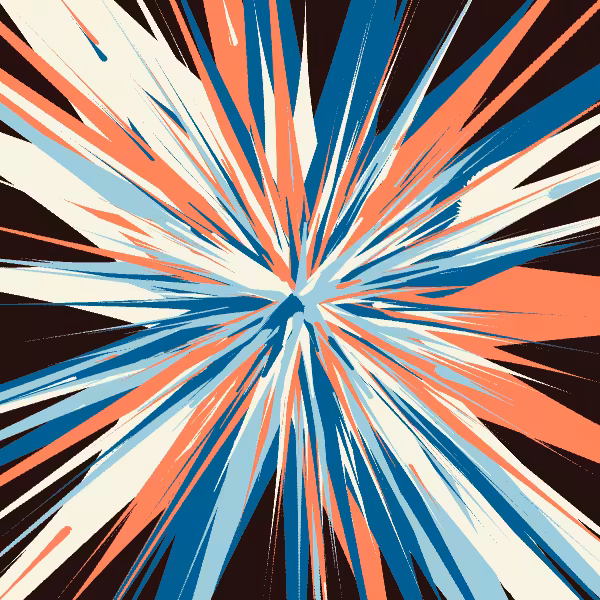 drip flower painting #81