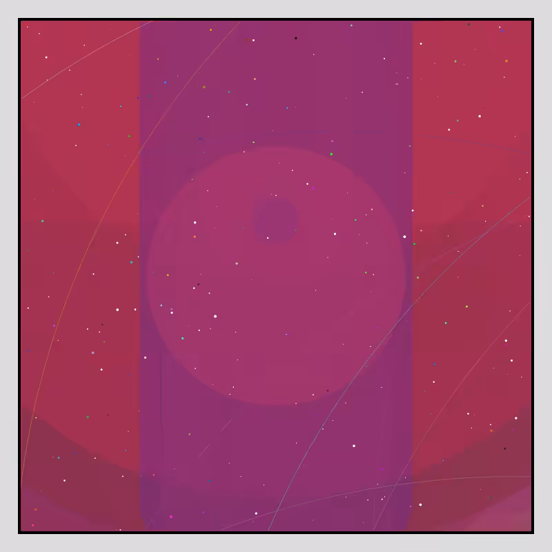 Color Field Starry B #82