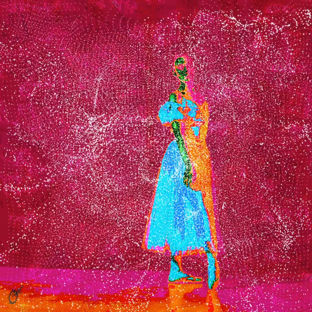 The warmth of a dancer