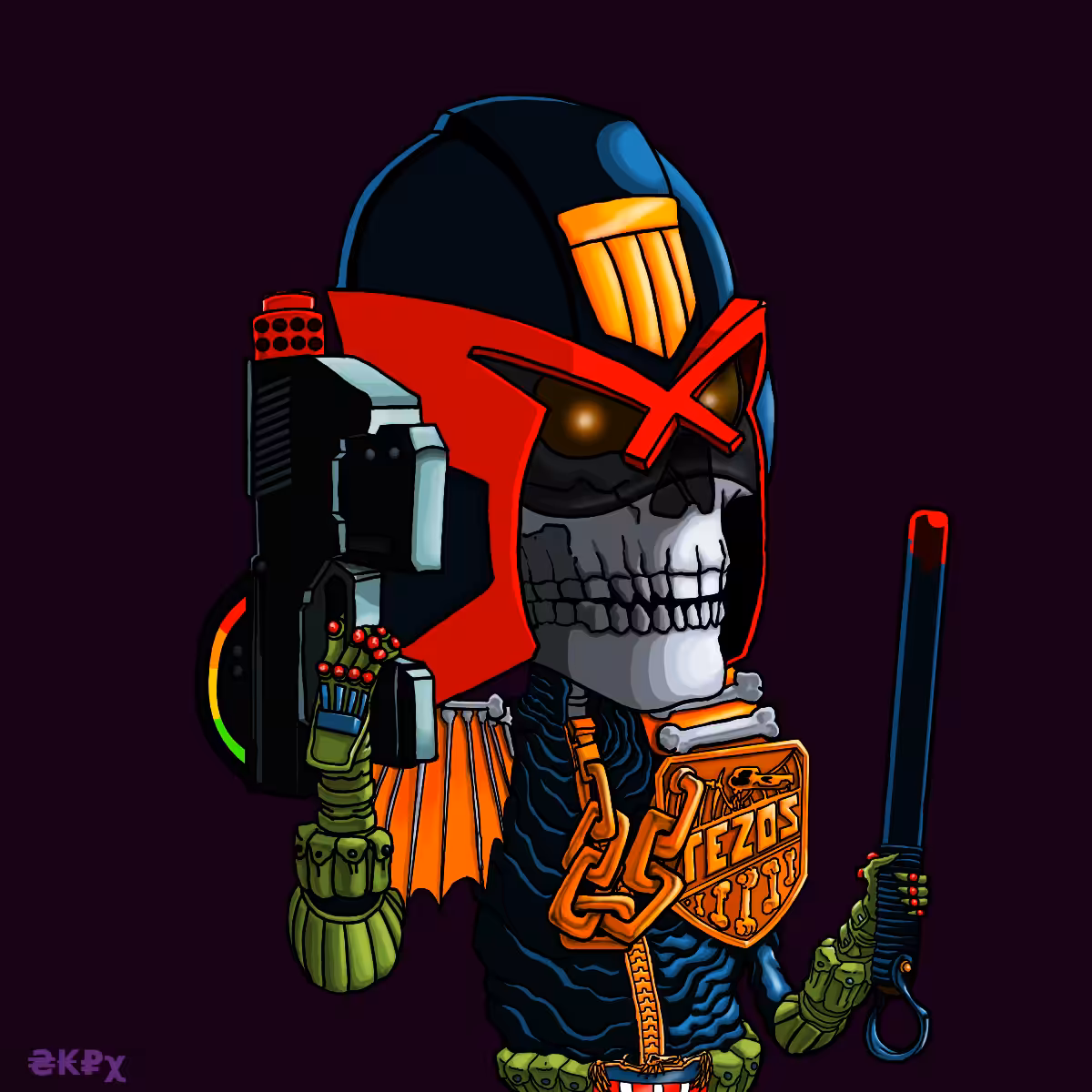 Skulls Portrait #44