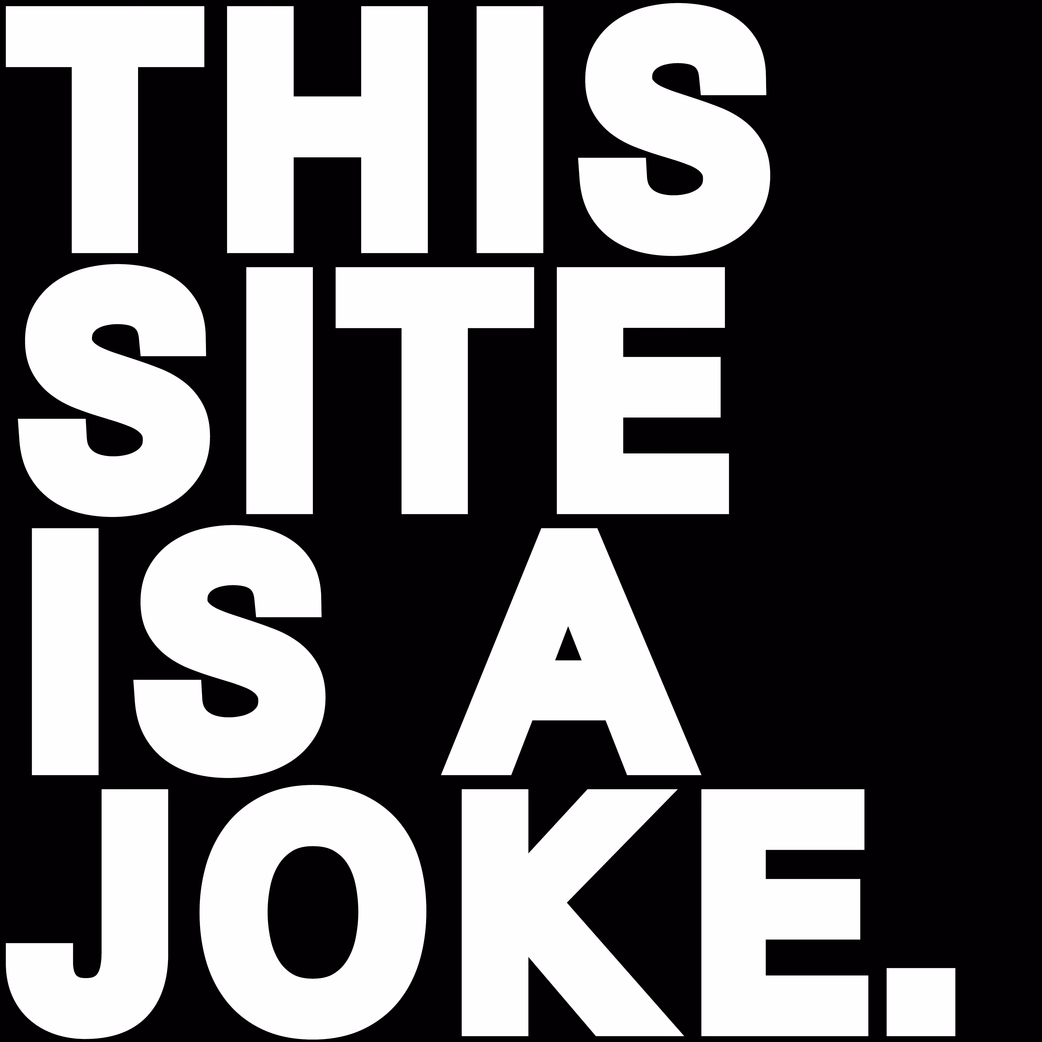 We are all April Fools
