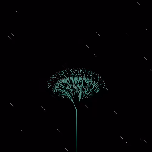 Trees in the rain #3
