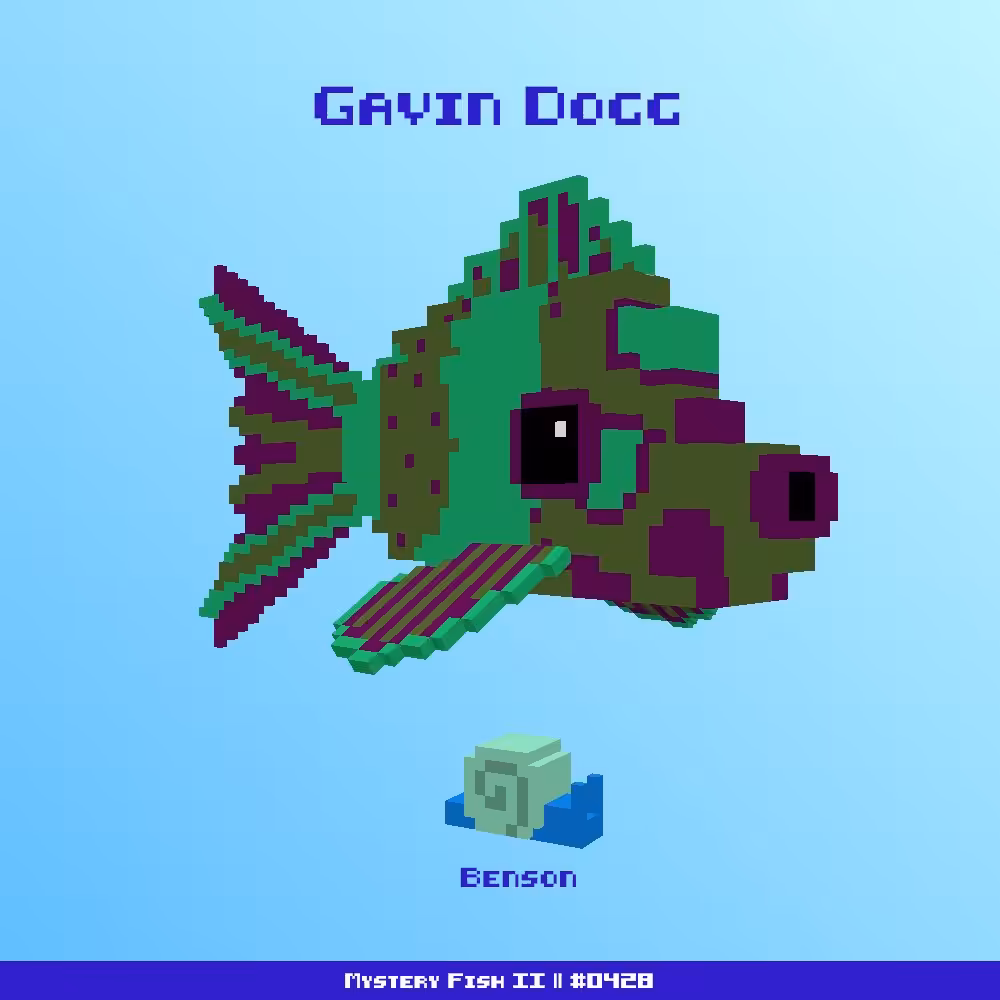 Gavin Dogg :: Mystery Fish 0428/1000 