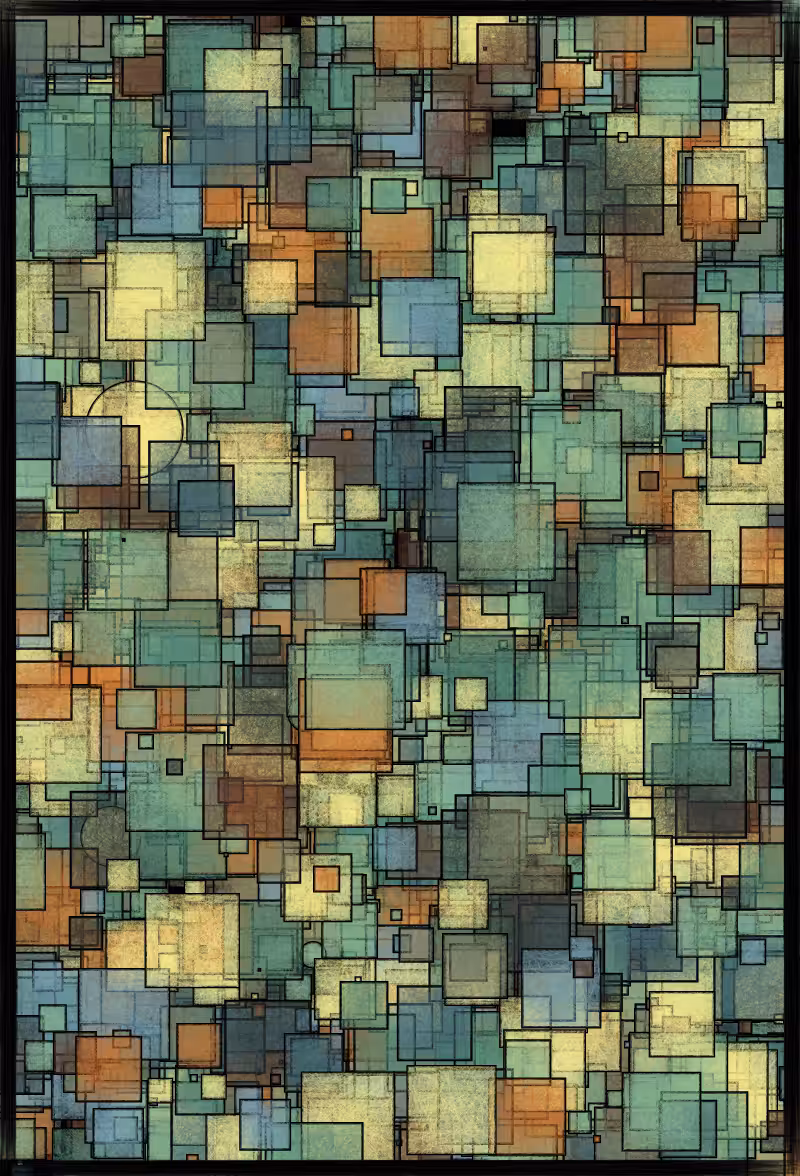 Circles In A Square World #97
