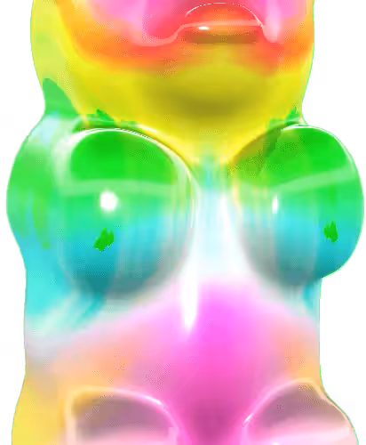 Rainbow Trip Gummy Bear #092