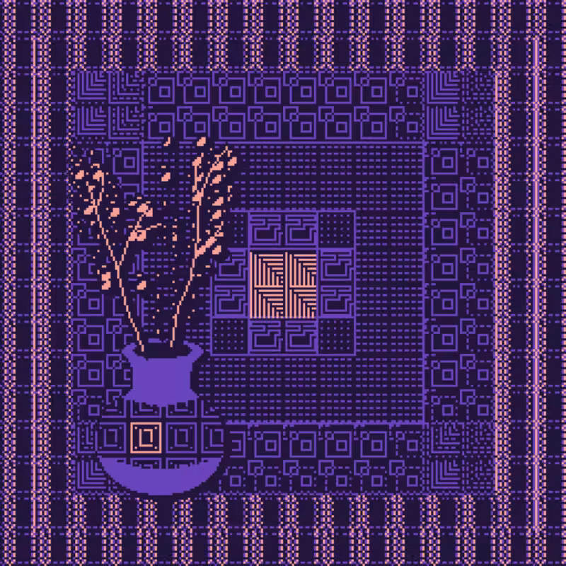 Purple Vases #14
