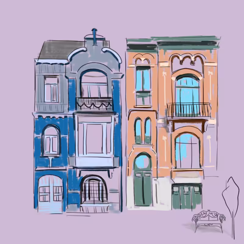 Architectural sketches #68
