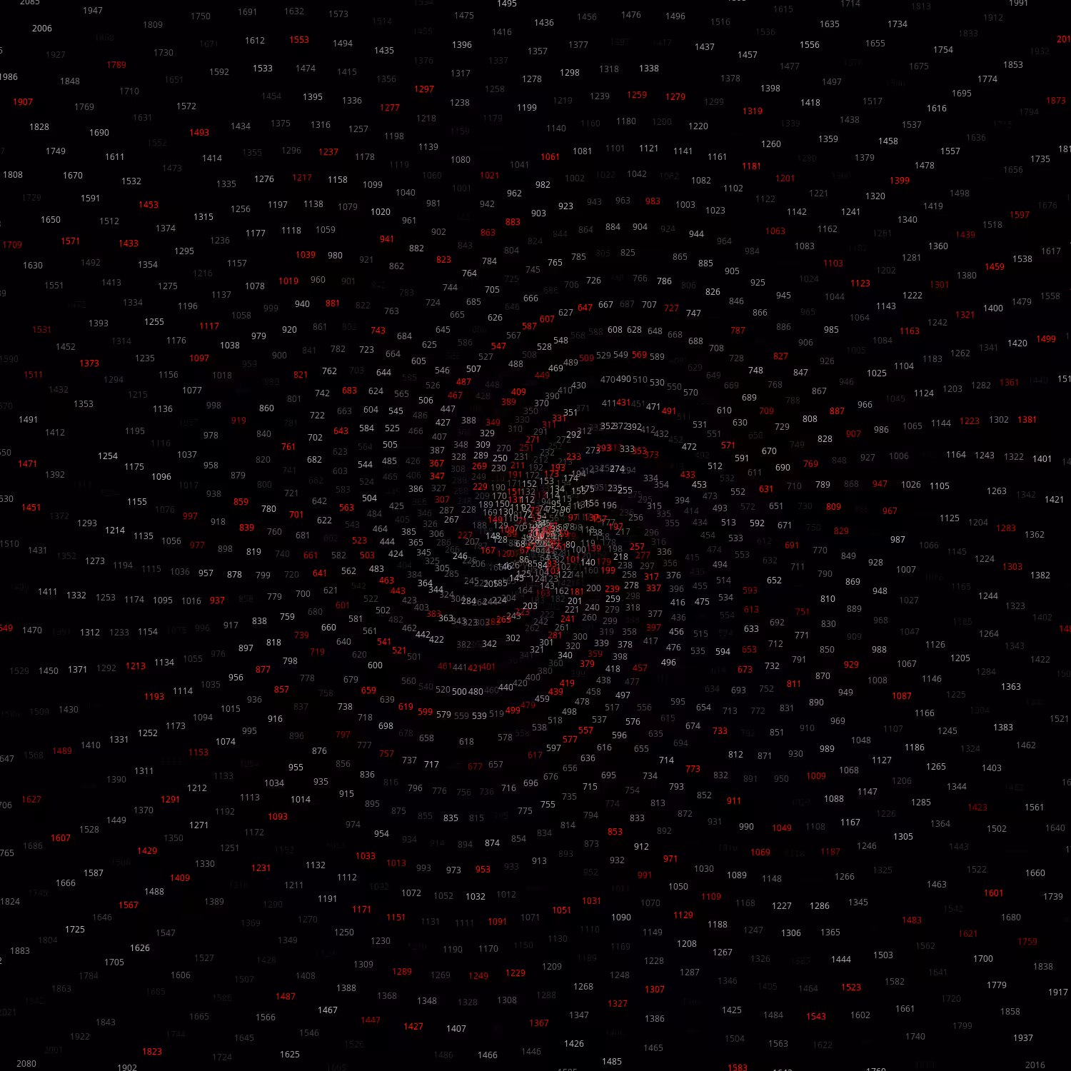 Polar Plot of Numbers #319