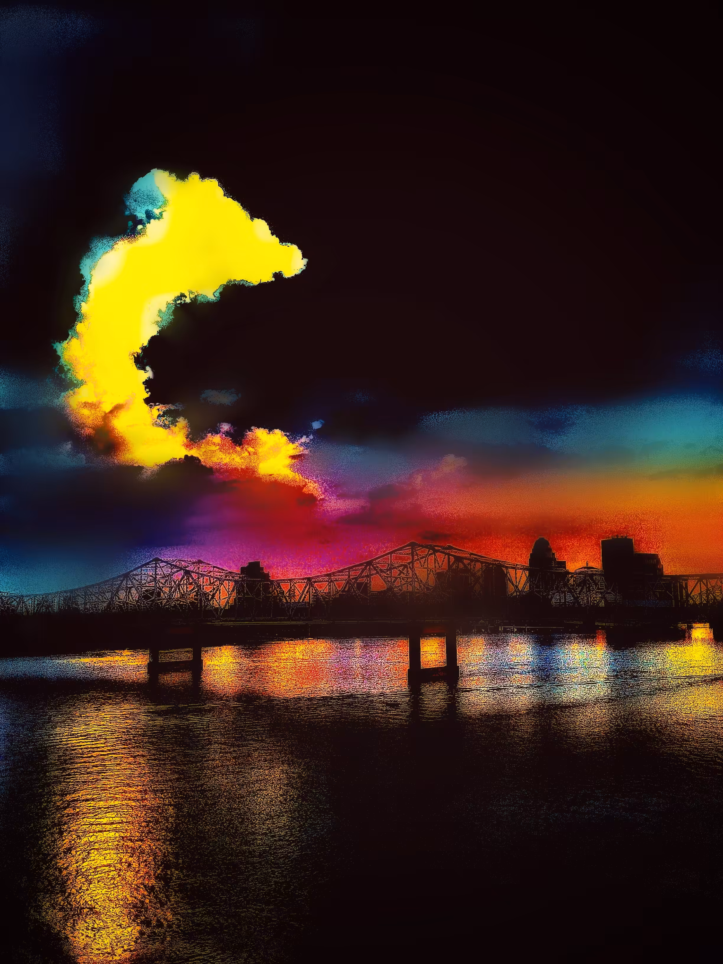 Storm over Louisville