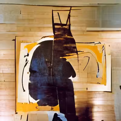 Portrait of Robert Motherwell