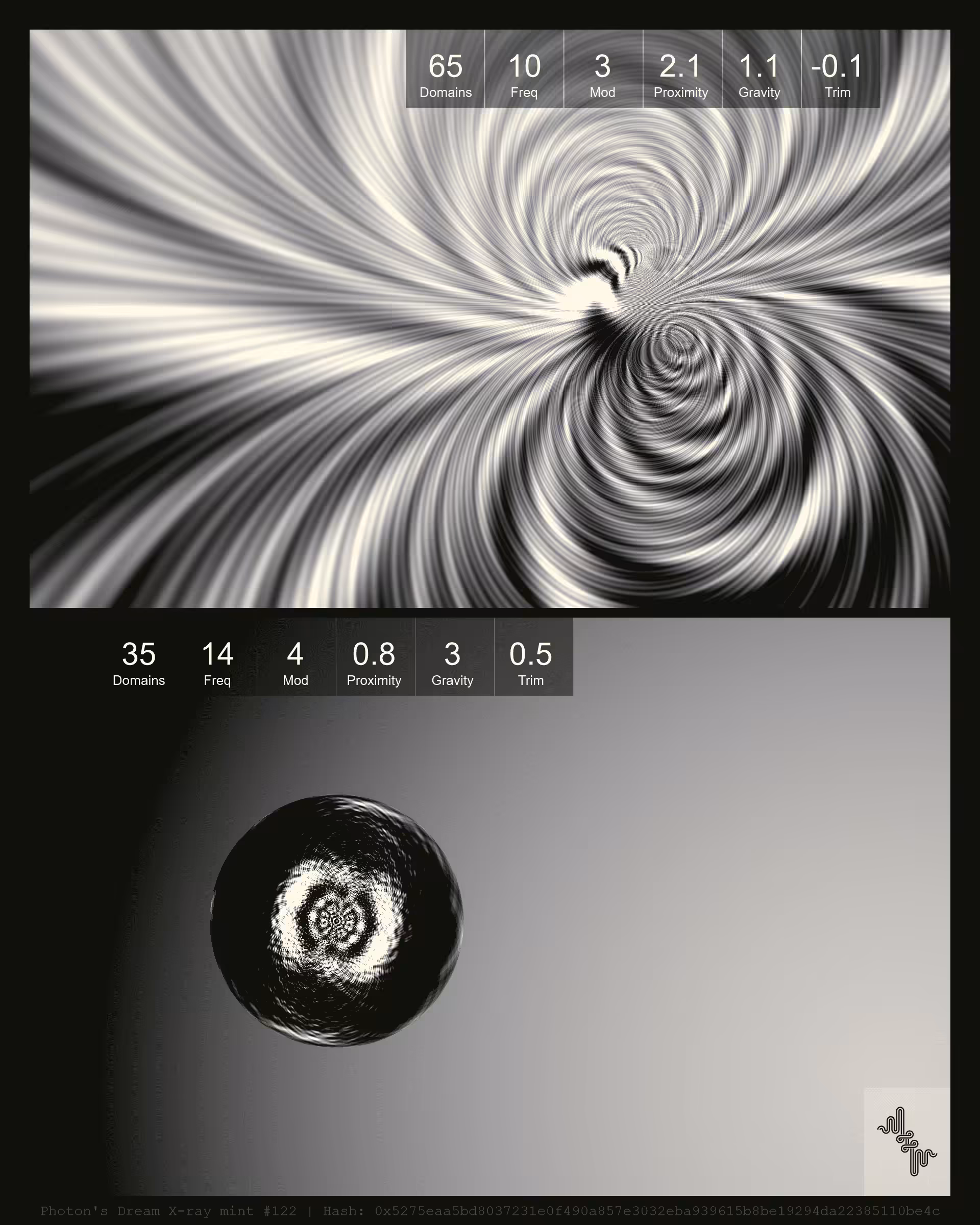 Photon's Dream X-ray mint#122