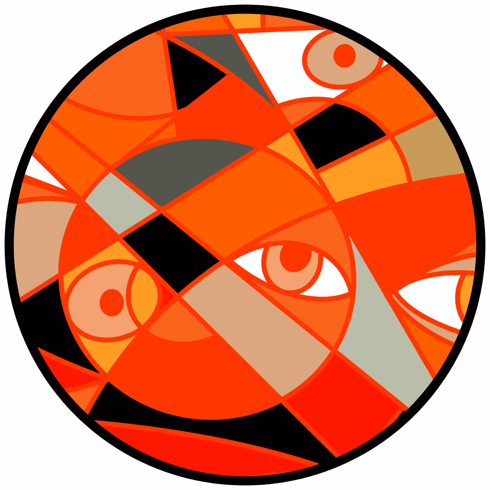 Cubist Circle 147