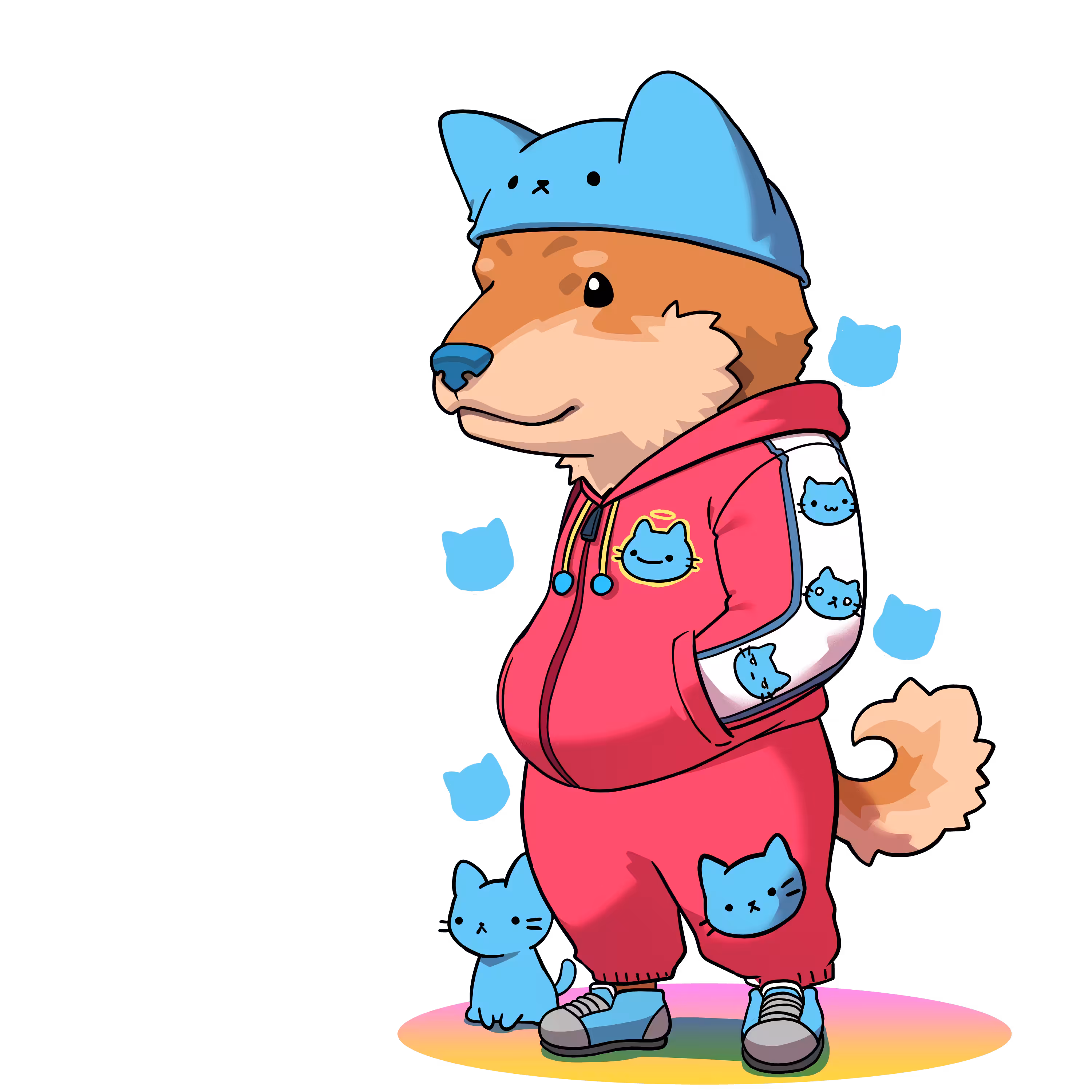 Shiba Cool cat