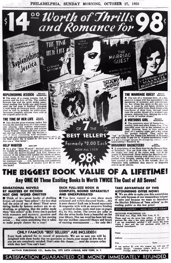 The Biggest Book Value of a Lifetime!