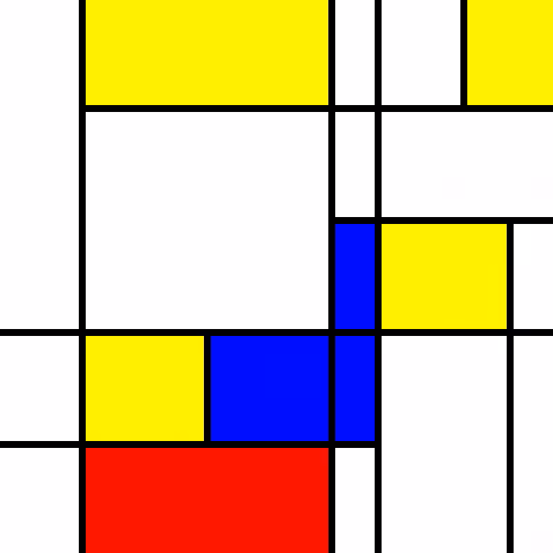 compositioninredblueandyellow.art, (NFT) #67