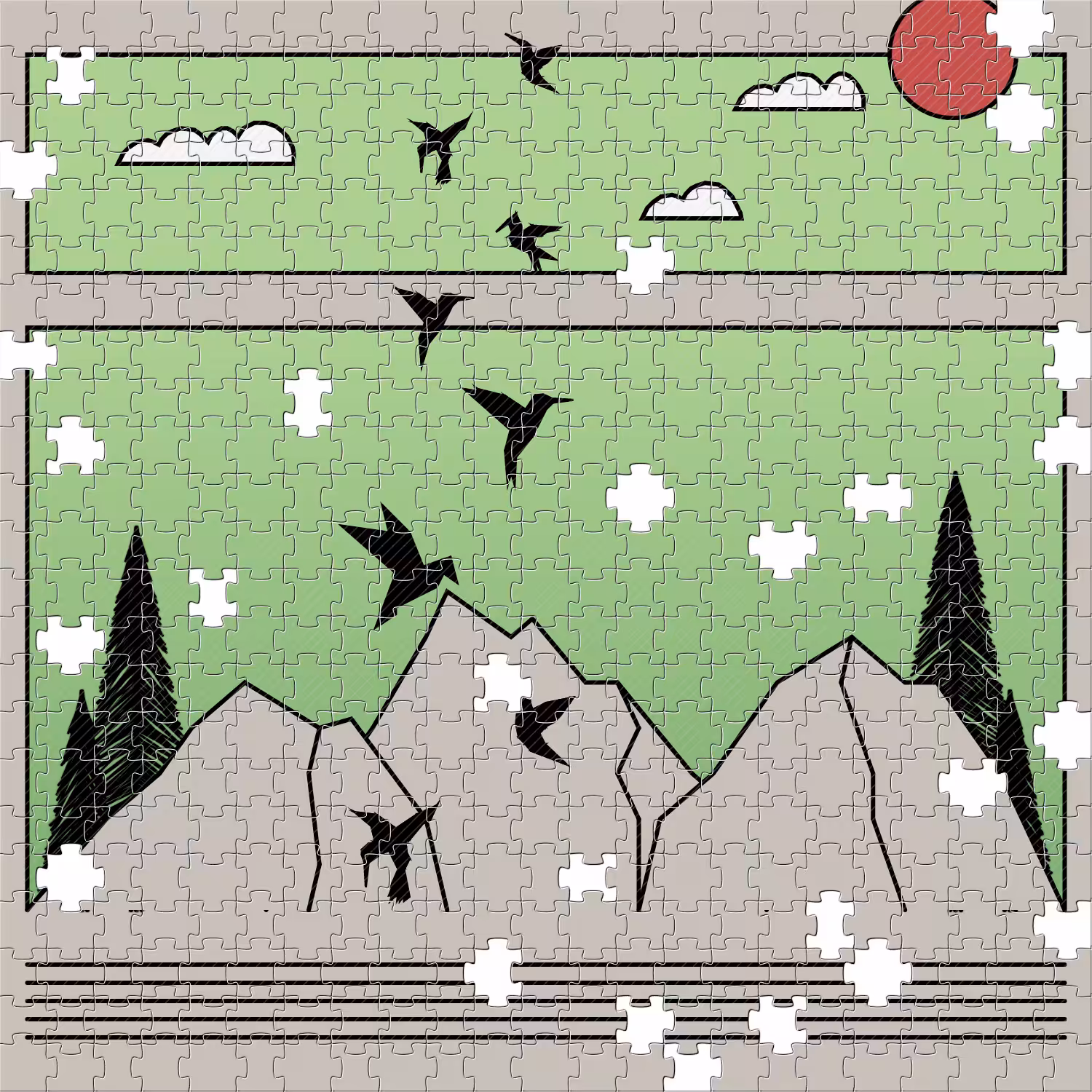 Puzzles & Birds #46
