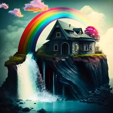 Little House over the Rainbow  