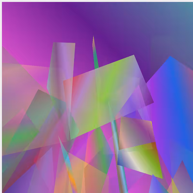 random divs with gradient and perspective #28