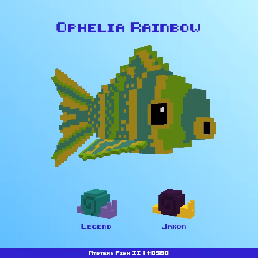 Ophelia Rainbow :: Mystery Fish 0580/1000