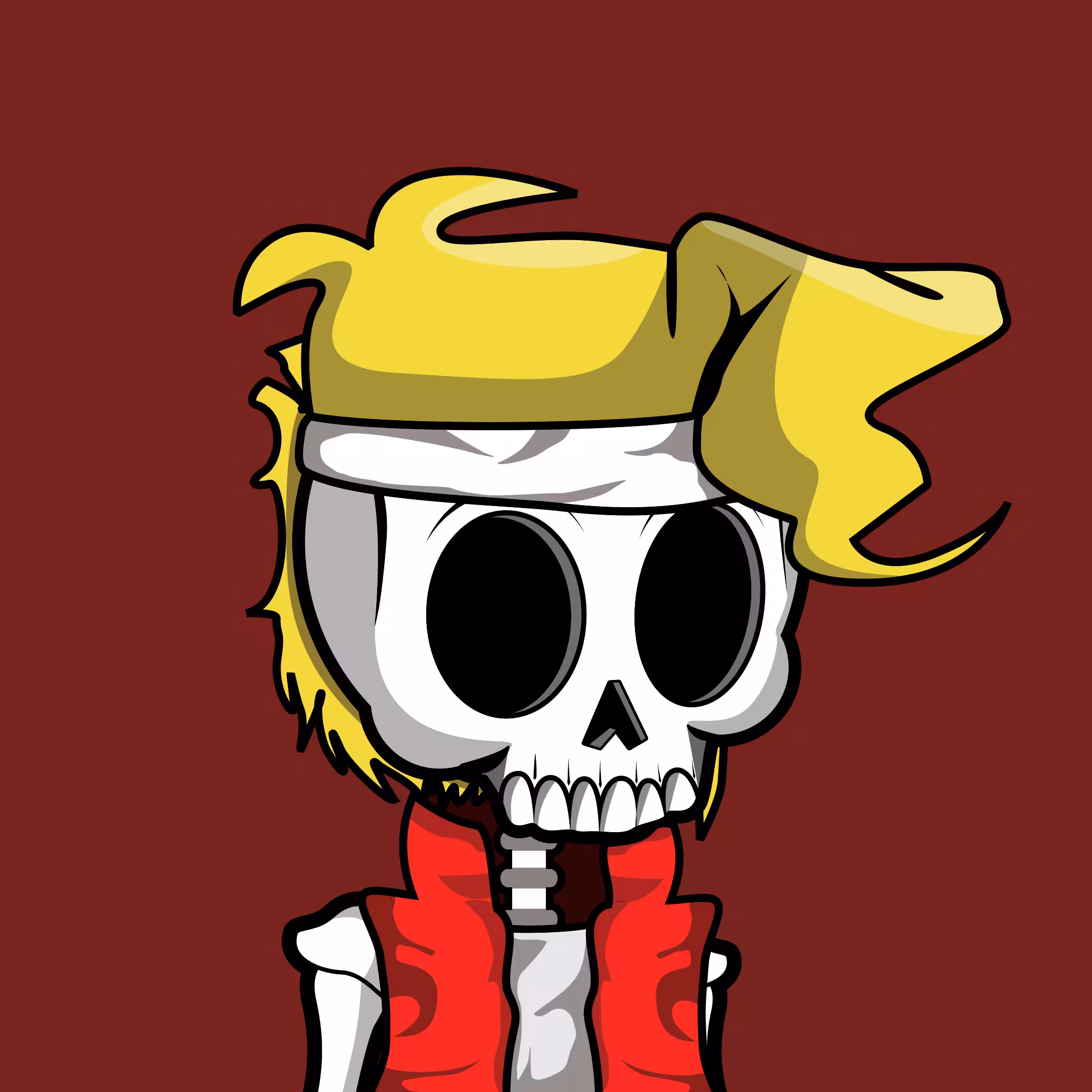 Edgar The Skeleton - Metal Slug, Marco #101