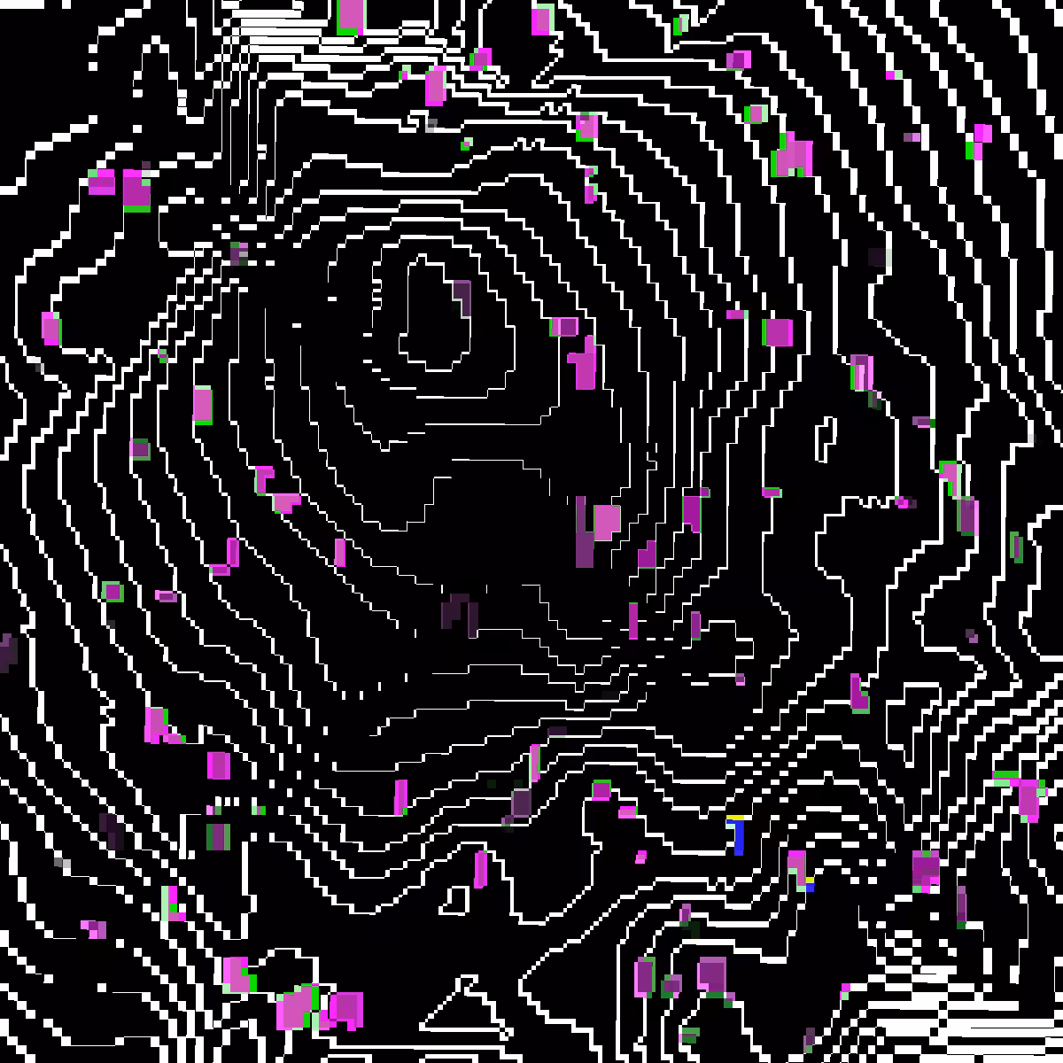 Pixel Topography #58