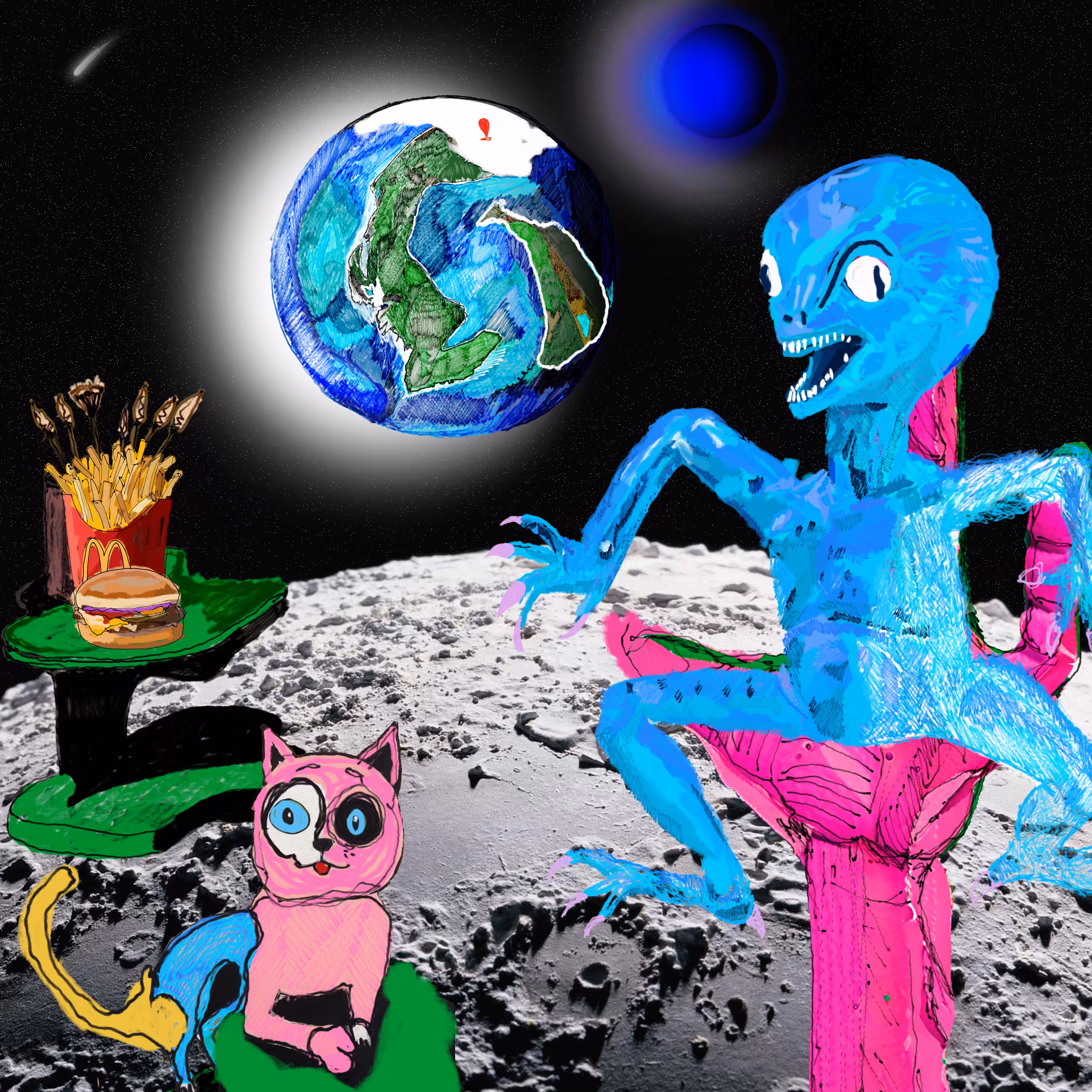 The Alien’s Lunch Hour