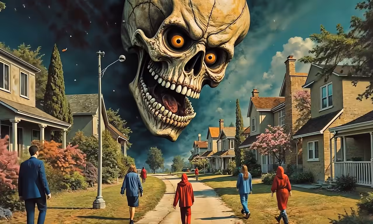 "visual mind f*ck": “dark suburbia”