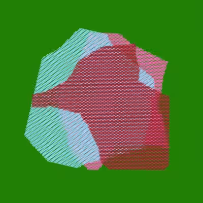 Moiré Mesh Paintings #33