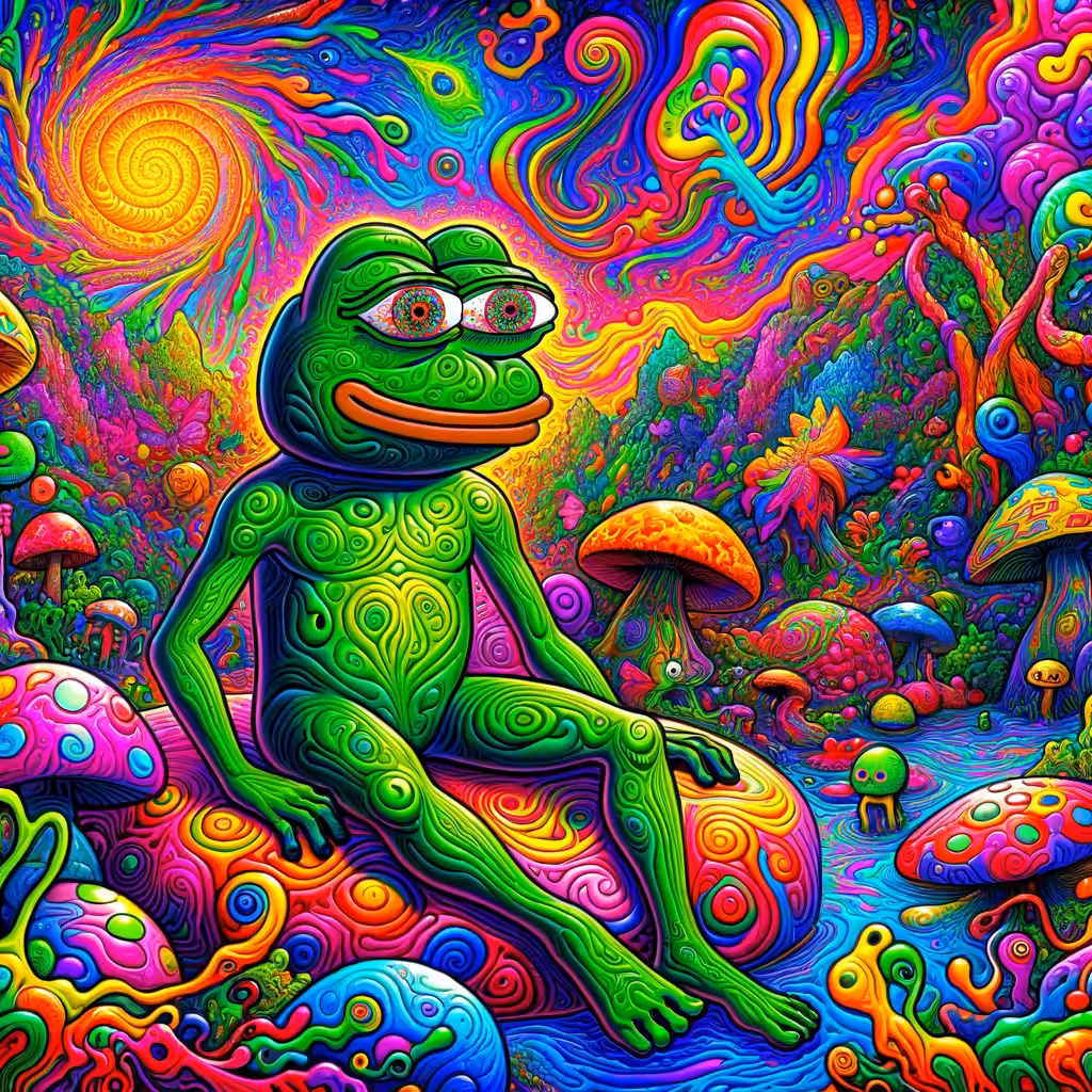 Psychedelic Pepe