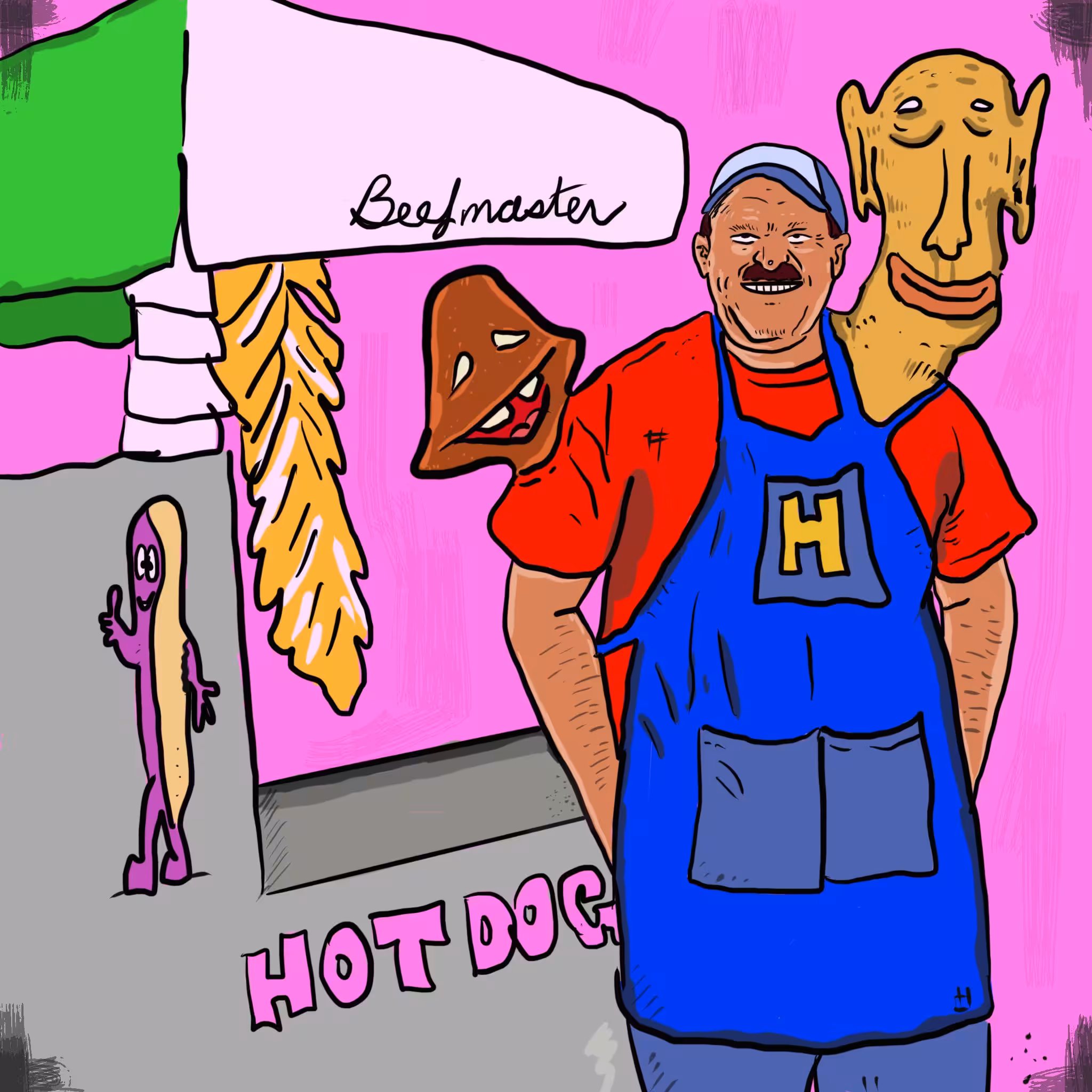 Hank the Hot Dog Vendor