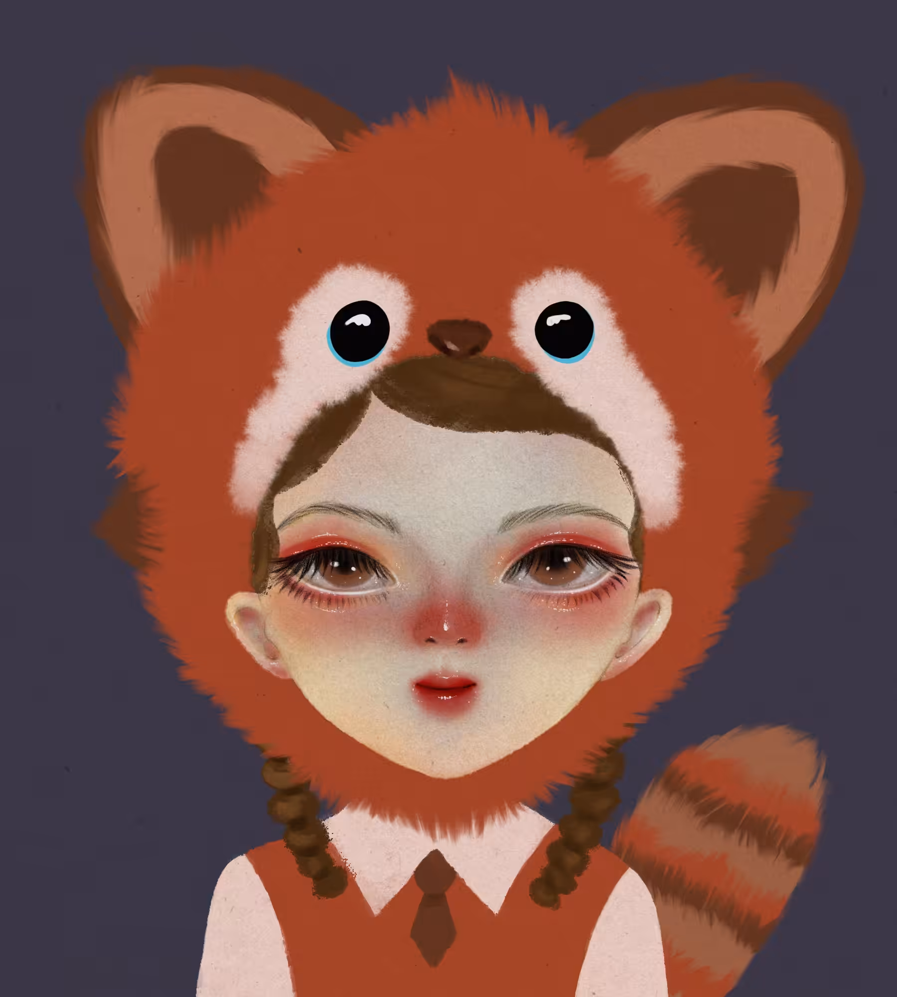 Kupluk Red Panda