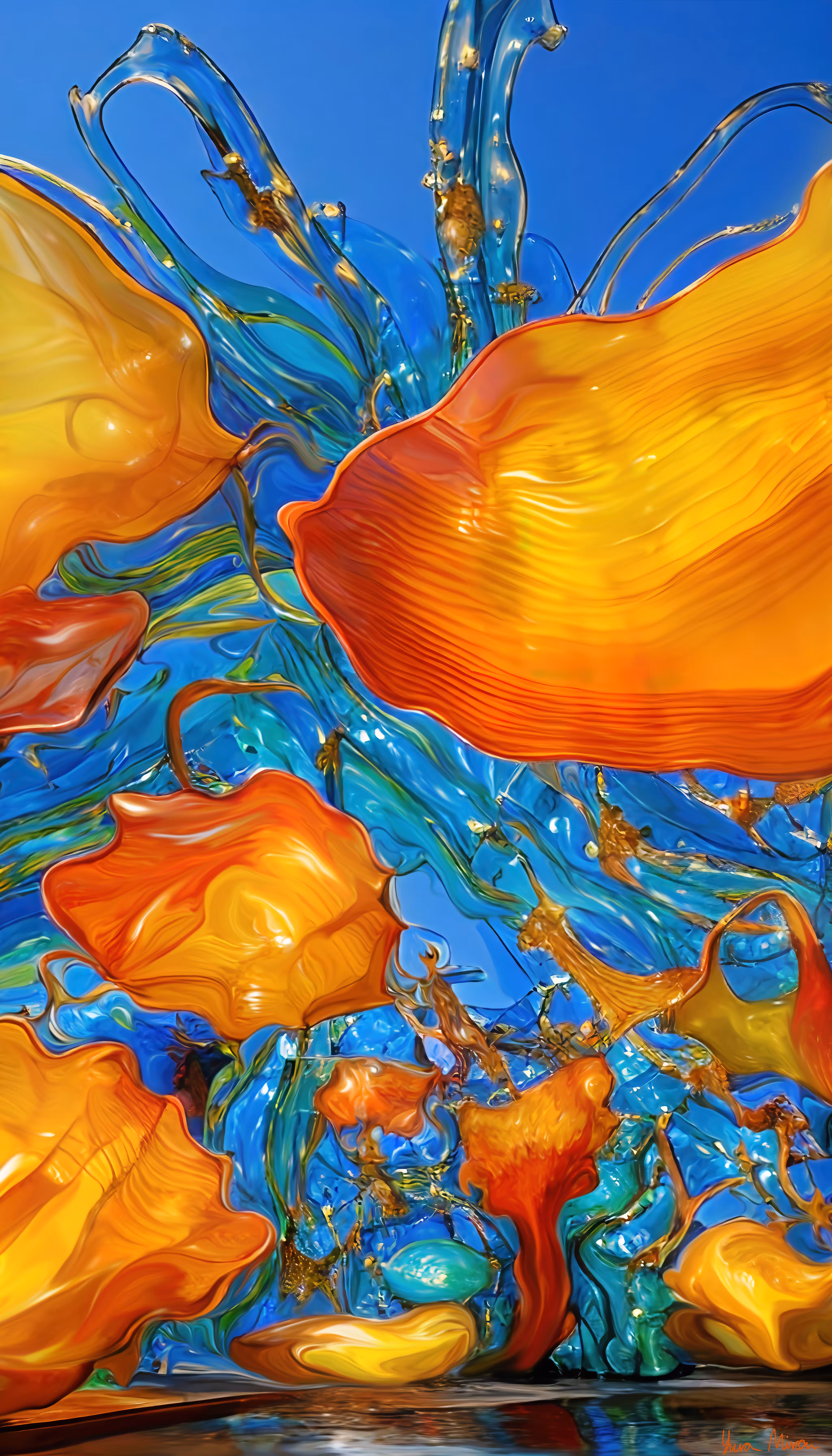 Glass on water #4
