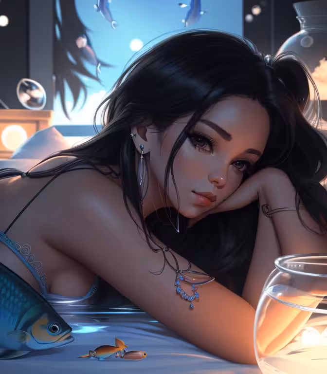 Black hair girl